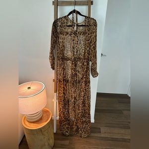 Rat & Boa Leopard Dress size: S